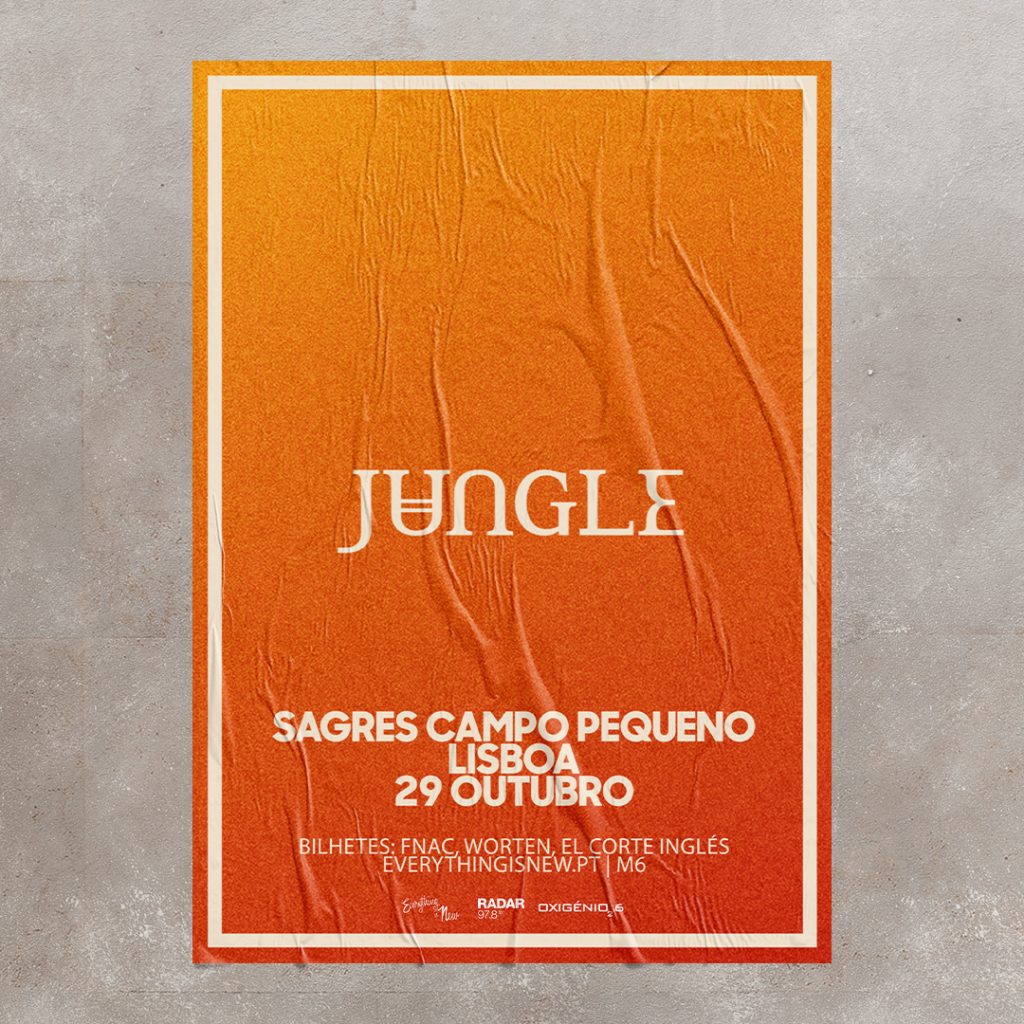 Jungle em concerto em Portugal - Rádio Oxigénio